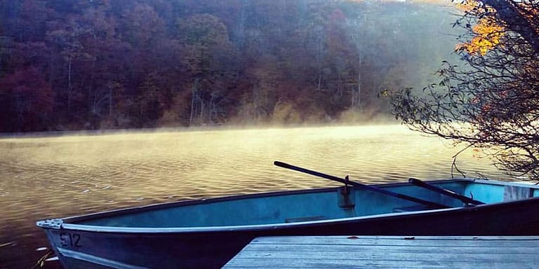 Lake mist