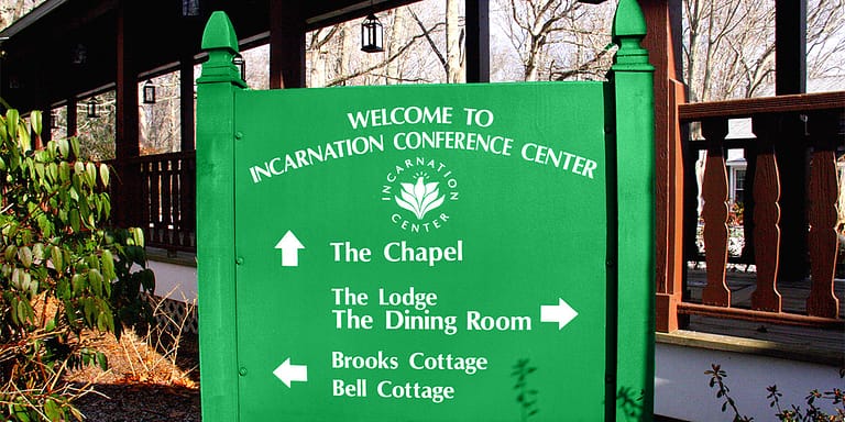 Conference Center Sign